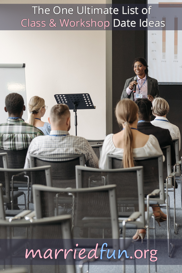 Classes & Workshops date ideas and activities