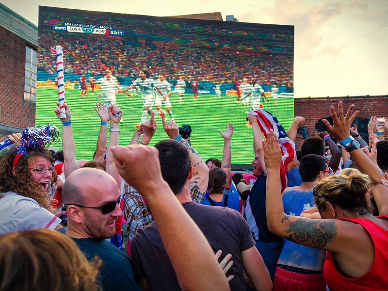 Soccer (watching on Tv)