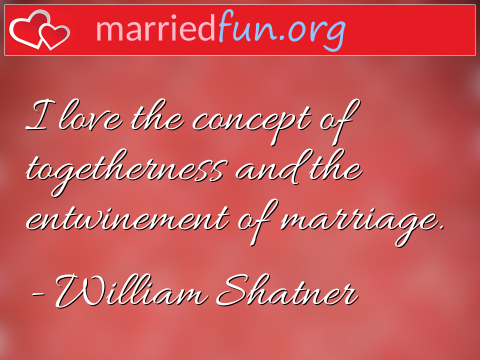 I love the concept of togetherness and ...  quote by William Shatner
